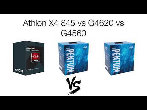 Intel pentium g4560 vs amd fx-4350