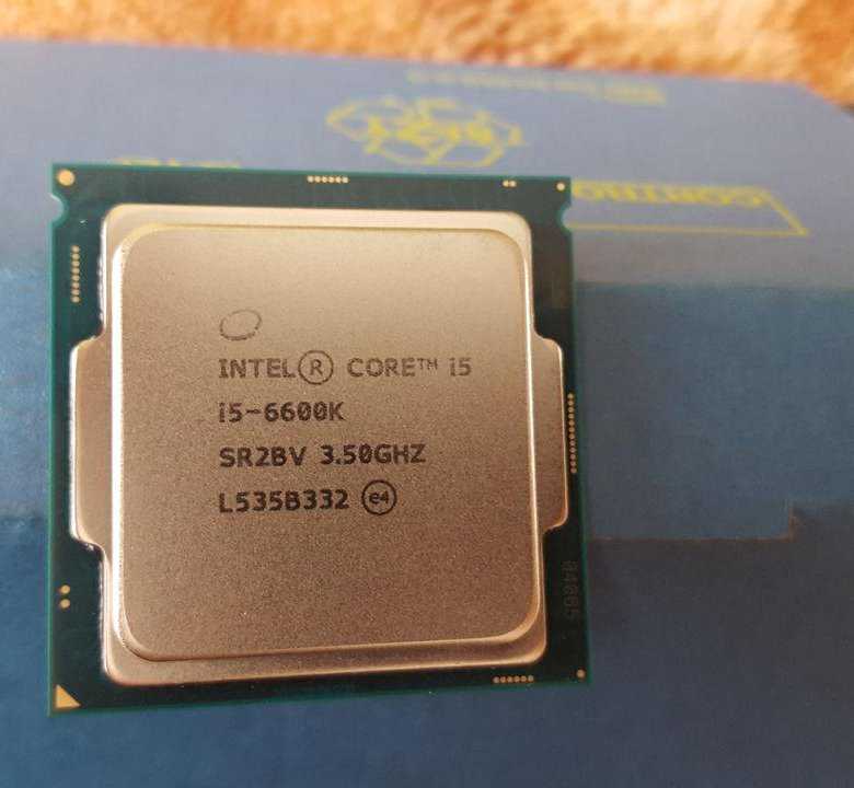 Процессор intel® core™ i5-6500