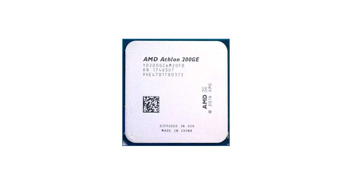 Amd athlon 200ge или amd athlon 3000g - сравнение процессоров, какой лучше