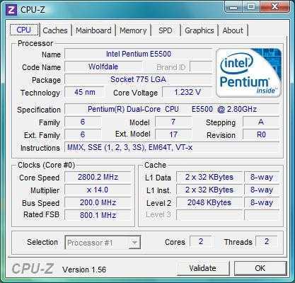 Обзор процессора intel pentium g620