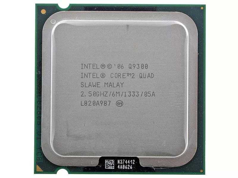 Процессор intel® core™2 quad q9300 (6 мб кэш-памяти, тактовая частота 2,50 ггц, частота системной шины 1333 мгц) спецификации продукции