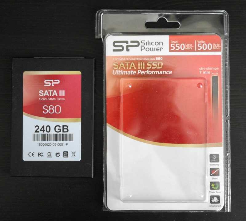 Ssd диск silicon power slim s80 240 гб sp240gbss3s80s25 sata — купить, цена и характеристики, отзывы