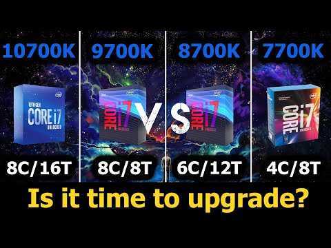 Intel core i7-7800x vs intel core i7-8700k: в чем разница?