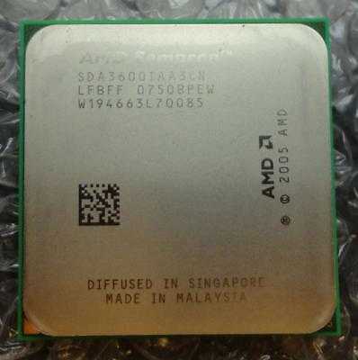 Процессор amd athlon 64-3500+ orleans (2200mhz, am2, l3 -, l2 1024 кб)