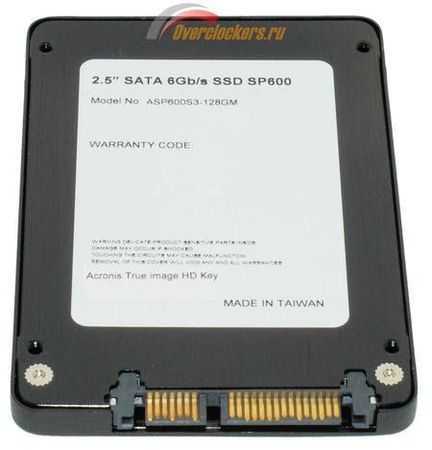 Ssd диск adata premier pro sp600 128 гб asp600s3-128gm-c sata