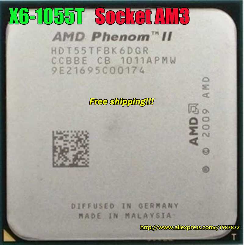 Процессор amd phenom ii x6 1055t thuban: характеристики и цена