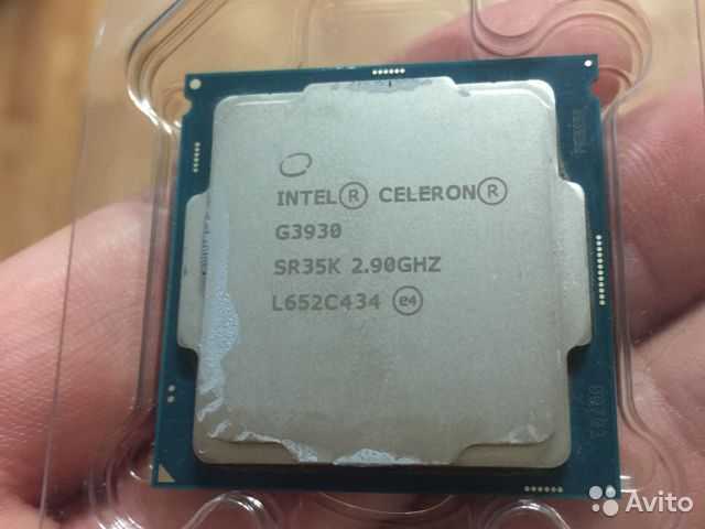 Обзор и тестирование процессора intel celeron g3930