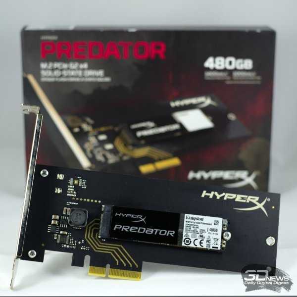 Hyperx predator ssd на 480гб от kingston | keddr.com
