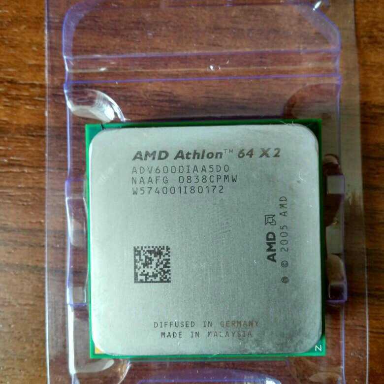 Amd athlon 64 x2 dual core 6000+ или amd athlon 64 x2 dual core 4600+ - сравнение процессоров, какой лучше